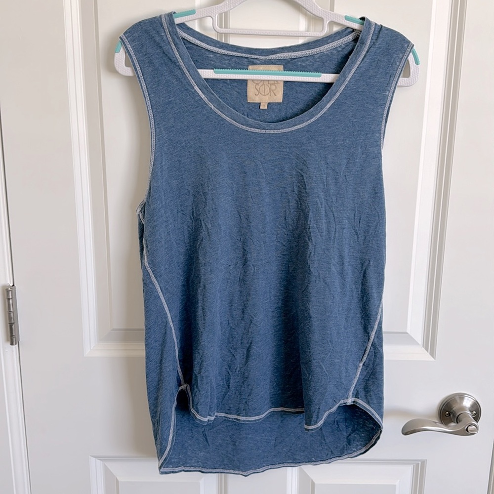 Chaser | Shirttail Muscle Vintage Jersey Tank